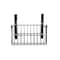 Household Essentials Over the Door Cut Out Metal Basket